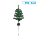 Solar Christmas Tree Lights Waterproof IP65 Durable Outdoor Decor for Lawn Balcony Easy Installation No Wiring Xmas Decoration